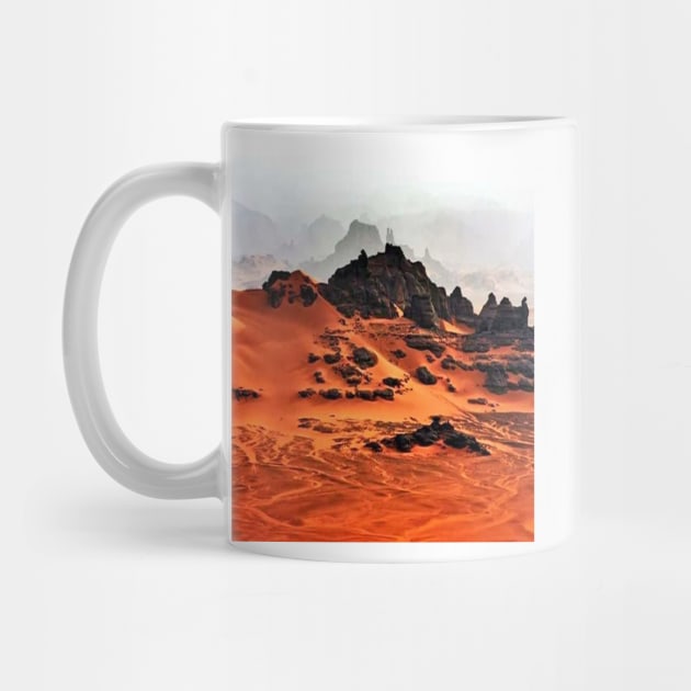 Cool Red Desert Sands Gift For family &amp; Best Frend by RedoneDesignART